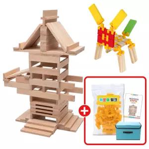 조엔 고급미송카프라500PCS+활용집+수납함