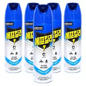 에프킬라 킨 500ml x 5개 모기약 살충제 킬라 모기 파리 벌레 약 퇴치 기피
