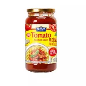 [오뚜기](의정부점) 토마토파스타소스 600g (1박스8개)(증정스파게티면110g8개)