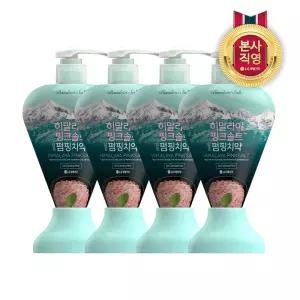 히말라야핑크솔트 펌핑치약 아이스민트 285g x 4개