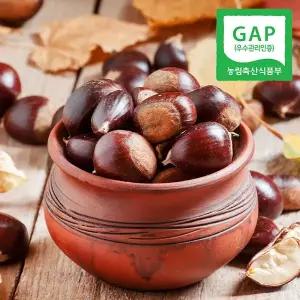 [웰굿][GAP인증] 산지직송 충남 공주 정안 대보밤 4kg(대)