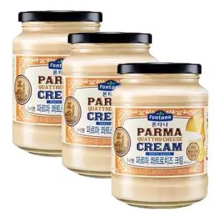 폰타나 파르마 콰트로치즈 크림 파스타소스, 430g, 3개