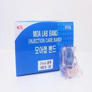 모아엠피 모아랩 원형 일반 밴드 흰색 20mm 100매