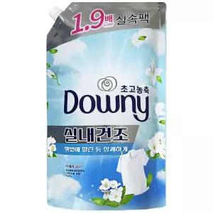 다우니 실내건조 리필 1.35L, 초고농축 섬유유연제