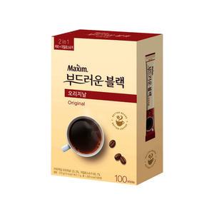 맥심 부드러운 블랙 오리지날 100개