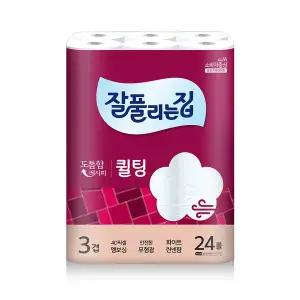 [미래생활] 잘풀리는집 더도톰한3겹퀼팅30mx24롤