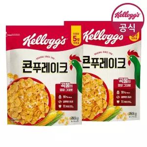[켈로그]시리얼 콘푸레이크 530gx2개 (글루텐프리)