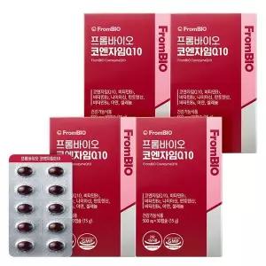 [NS홈쇼핑]코엔자임Q10 30캡슐x4박스/120일+쇼핑백[33585031]