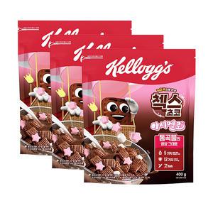 켈로그 첵스초코 마시멜로, 400g, 3개