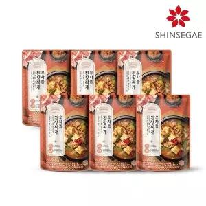 [신세계][신세계푸드] 호텔컬렉션 에센셜 우차돌 된장찌개 450g x 6팩