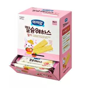 [일동후디스]아이얌 칼슘 웨하스 딸기 대용량팩 (6gx50입)