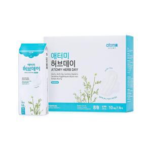 애터미 허브데이 중형 10개입 4개