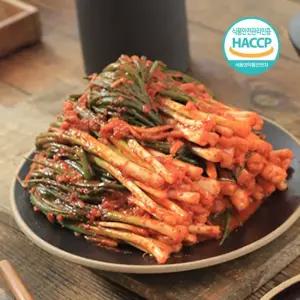 나이스파머스 국내산 전라도 전통 파김치 1kg HACCP인증
