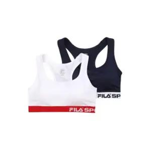 [휠라 언더웨어][휠라] 헤리티지 엑티브 스포츠 브라탑 2PACK (FI4ITG1104F_WHI)