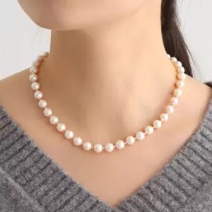 쥬릭스 14K 컷팅볼 8mm 담수 진주목걸이 JGN0047