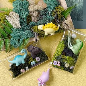 [오피스스쿨] 토단 공룡 포레스트 파우치 키링 만들기 1인세트 DIY 정서활동 화산석 수업용 공룡키링