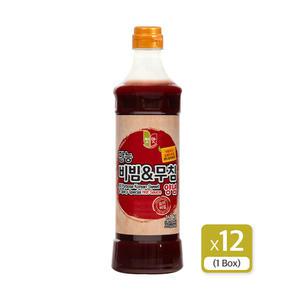 첫맛 만능 비빔무침양념 1.1kg 24개입 비빔국수 막국수
