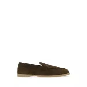 존롭 남성 브라운 Olive 스웨이드 로퍼 B02224L 5K