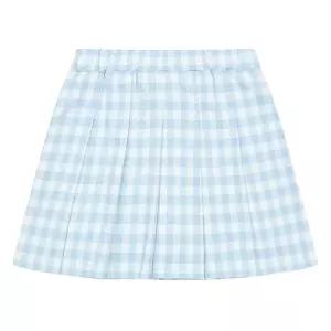 [보리보리/에꼴리에]여아 밴딩 체크 플리츠 스커트 23A5853_BL
