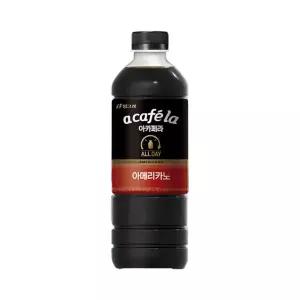 빙그레 아카페라 올데이 아메리카노 1L 6입