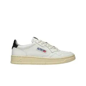 [정품 보증] Autry Medalist Low Leather Sneakers 오트리 메달리스트 로우 레더 스니커즈 화이트 블랙