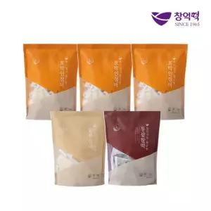 창억모둠떡 3종 5봉/총 50개(호박인절미X3+동부찰떡+통팥찰떡)