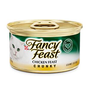 팬시피스트 화이트라벨 고양이 주식캔 청키 치킨 85g