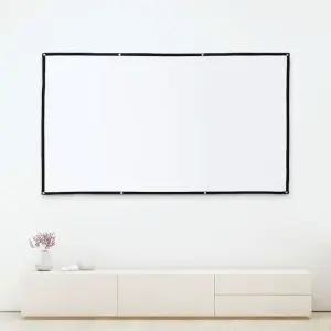 휴대용 빔스크린 16대9비율 221x125cm PPT 학교 화면 영화 (WFHN11Q)