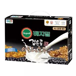 베지밀 검은콩아몬드&호두두유190ml*24