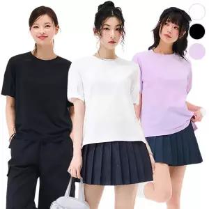 [체이스컬트] (WOMAN) COOL MILD 소매 반팔 T-SHIRT/3Color