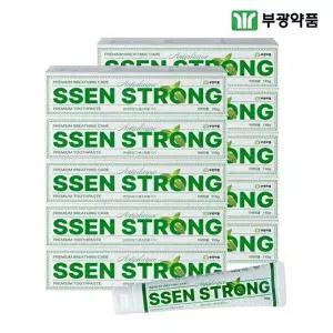 [부광약품]부광약품 안티프라그 쎈스트롱 프라그 제거 구취 입냄새제거 치약 125g 10개