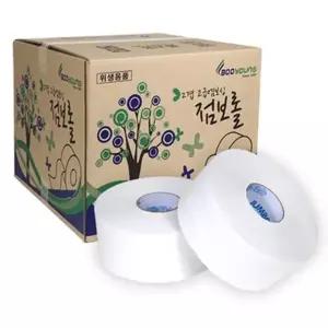 고품질 엠보싱점보롤 업소용화장지 2겹 95X200mX16롤 업소용 (WFGTPA9)