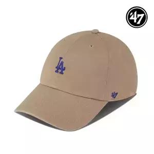 47브랜드 LA 다저스 스몰 로고 MLB 엠엘비 볼캡 야구 모자 카키 B-BSRNR12GWS-KHC