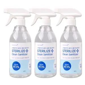 스테럴라이즈 에탄올 스프레이 500ml 3개