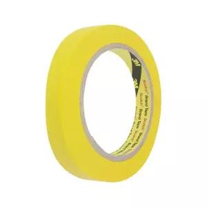 [하프클럽/]종이 페인트 마스킹테이프 노란색 x 3M 15mm 40M