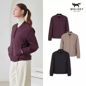 [Wolsey] 울시 여성 퀼팅 점퍼