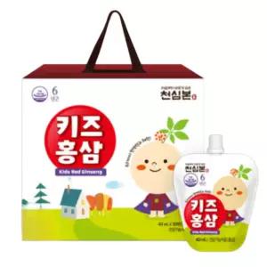 천호엔케어 천심본 키즈홍삼 40ml X 30개입 1박스 면역증진