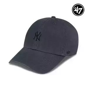 47브랜드 뉴욕 양키스 NY 스몰 로고 MLB 엠엘비 볼캡 야구 모자 빈티지 네이비 B-BSRNR17GWS-VNA