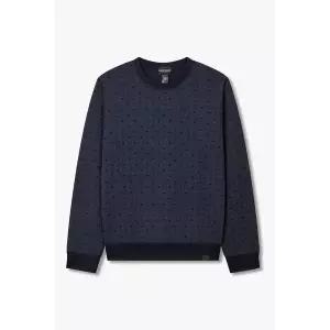 [EMPORIO ARMANI](센텀시티점)남성 로고 패턴 라운지 스웨트셔츠(0815336028)