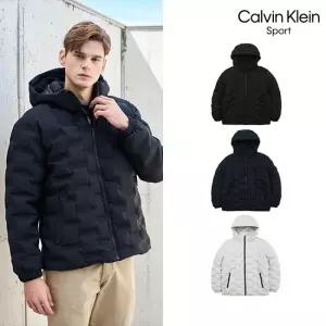 [Calvin Klein Sport] 캘빈클라인 25FW SOMA-SOM 심리스 패딩 자켓 남성
