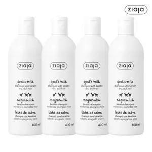 지아자 산양유 단백질 샴푸 400ml 4개