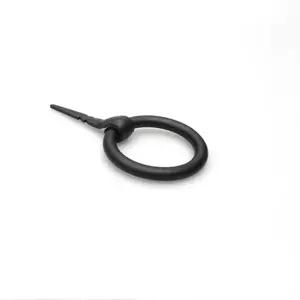 옛날흑외핀링고리손잡이 6-30 블랙 50x7mm