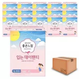 [좋은느낌] 좋은느낌 입는 데이팬티 팬티형생리대 대형 4Px16팩(1박스)