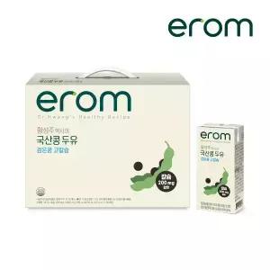 이롬 황성주 국산콩두유 검은콩 고칼슘 190ml 48팩