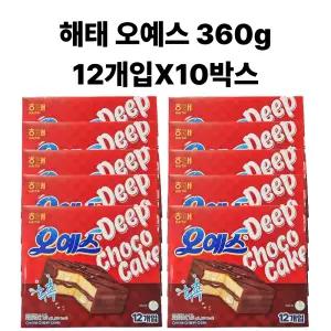 해태 오예스 360g 12개입 10박스