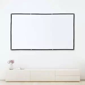휴대용 빔스크린 16대9비율 221x125cm PPT 학교 화면 영화 (WFHN11Q)