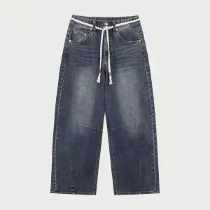 [행텐] 여성 울트라 소프트 벨트 벌룬 데님팬츠_247(10560-155-205-10)