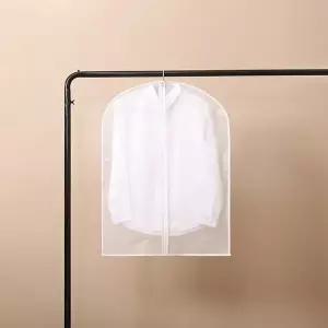 옷커버 정리만렙 PEVA 반투명 지퍼식 행거옷커버 5p 정리만렙 (WFHJDR8)