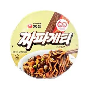 [농심] 농심 짜파게티 큰사발 123g 24개