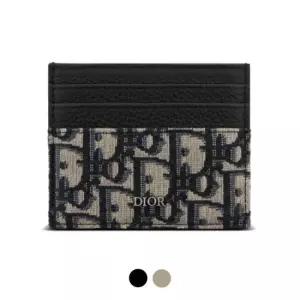 MUST IT_25SS 디올 카드지갑 오블리크 카드홀더 2컬러 2ESCH135YSE